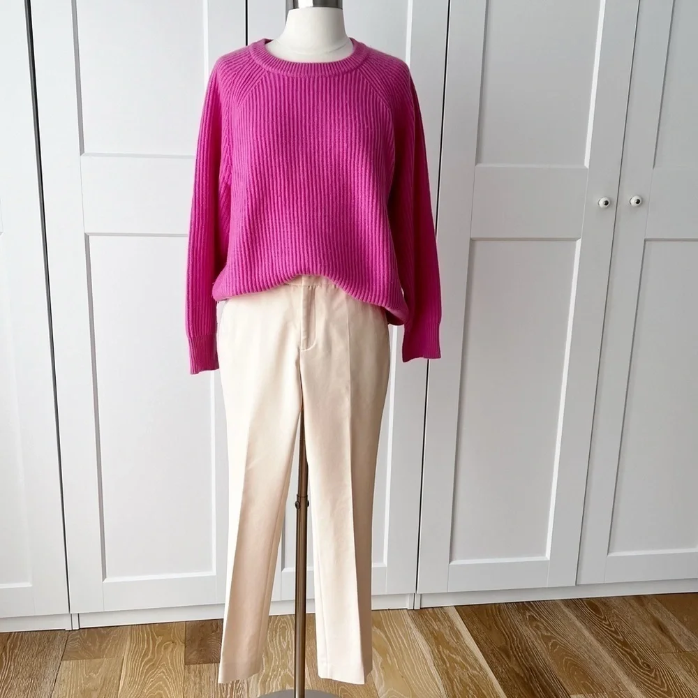 Zara Basic Apricot Cropped Ankle Pants sz.XS